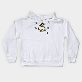 Chinese zodiac rabbit Kids Hoodie